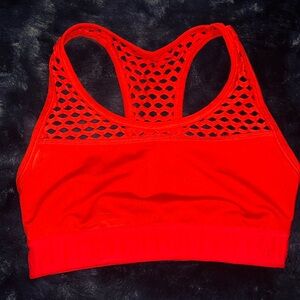 Victoria’s Secret PINK red sports bra
